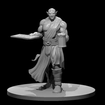 Ogrem Nam, Thầy Tu, Đầu Bếp Nửa Người