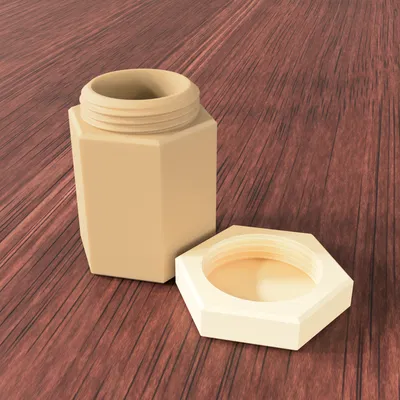 Hộp nhỏ đựng thuốc / Hộp đựng có nắp vặn (30ml / 1oz.)