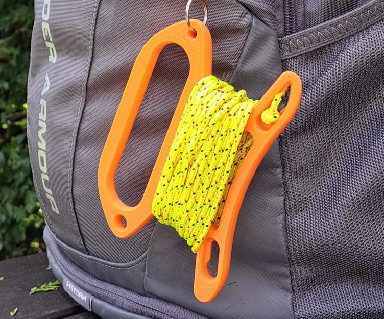 Dụng Cụ Quấn Dây Paracord Gắn Ba Lô - Image 3