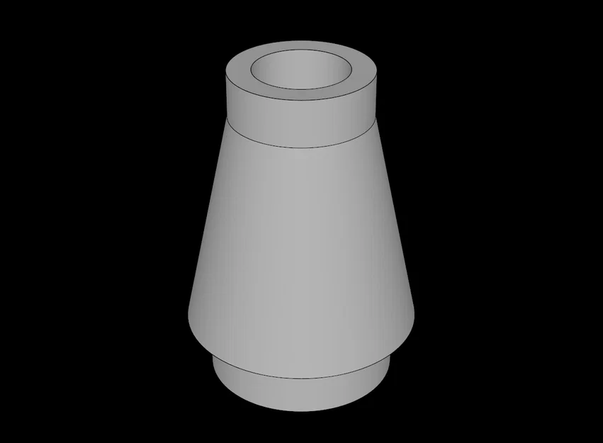 Nón Lego Tương Thích (4589.dat) 1 x 1 - Image 1