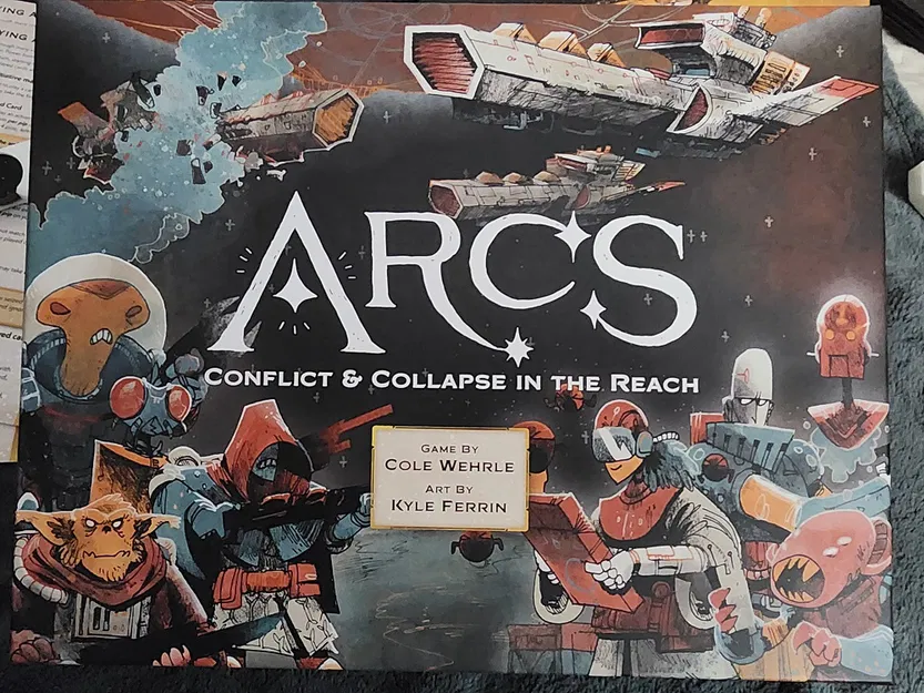 Bộ Sắp Xếp/Lót Cho Board Game Arcs (Bản Gốc) - Image 1