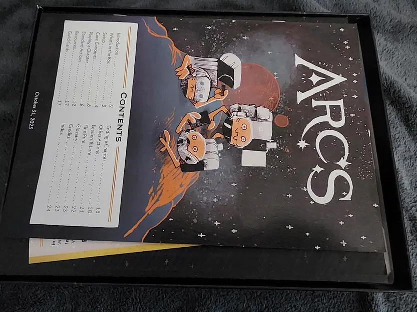 Bộ Sắp Xếp/Lót Cho Board Game Arcs (Bản Gốc) - Image 7