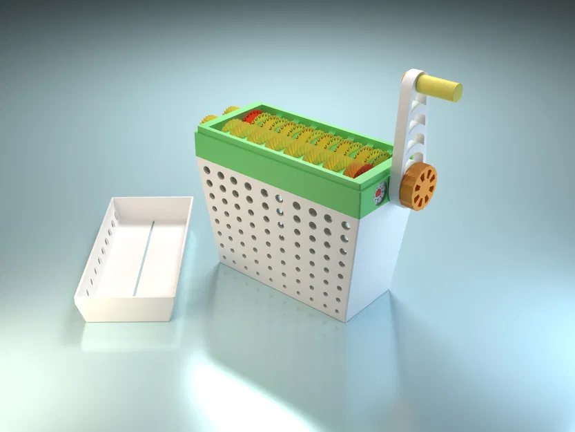 Máy xay giấy A4 in 3D hoàn chỉnh - Image 1