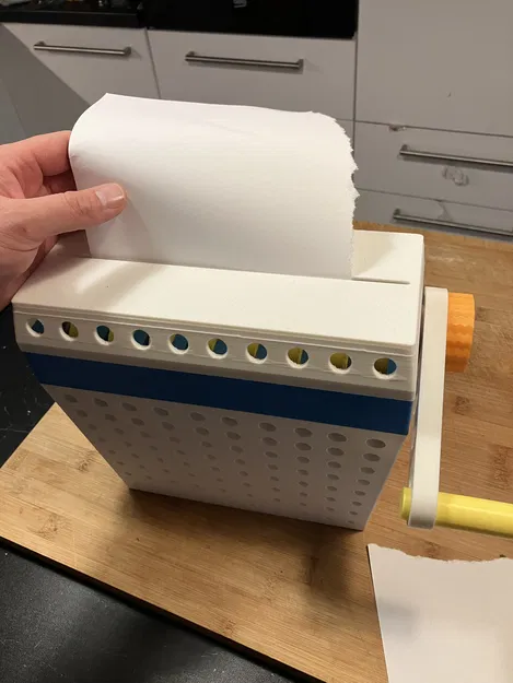 Máy xay giấy A4 in 3D hoàn chỉnh - Image 4