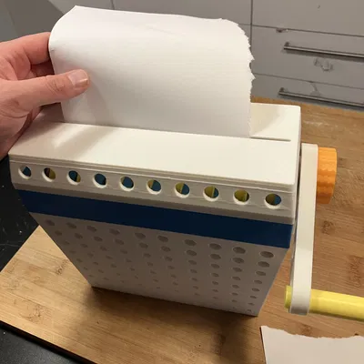 Máy xay giấy A4 in 3D hoàn chỉnh