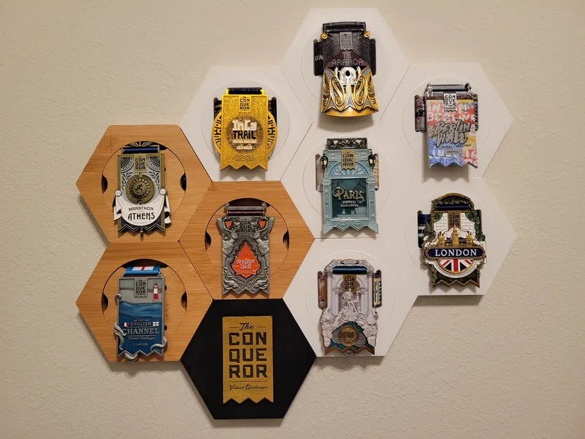 Giá Treo Huy Chương Hình Lục Giác - Image 1