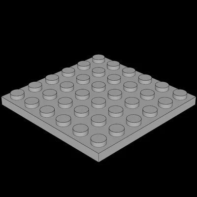 Tấm Lego Tương Thích (3958.dat) 6 x 6