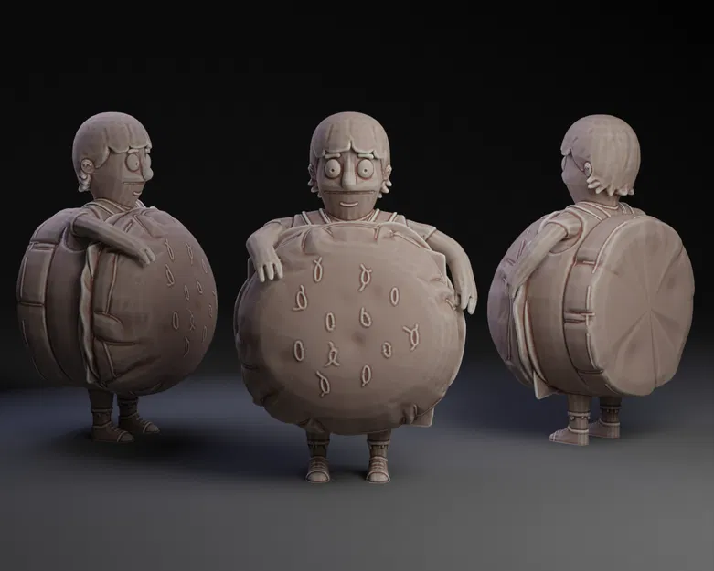 Gene trong bộ đồ Burger: Bob's Burgers - Image 1