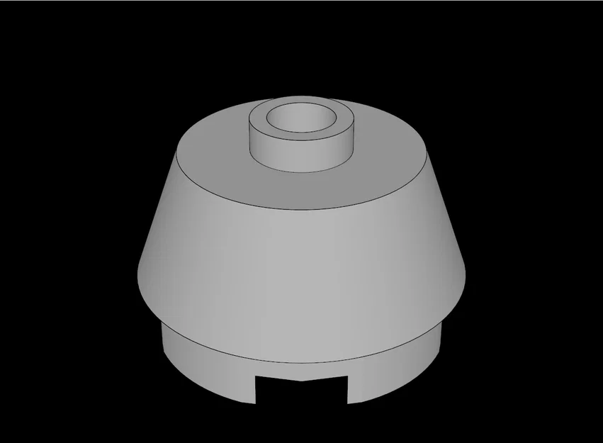 Nón Lego Tương Thích (98100.dat) 2x2 Cắt Cụt - Image 1
