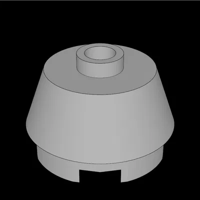 Nón Lego Tương Thích (98100.dat) 2x2 Cắt Cụt
