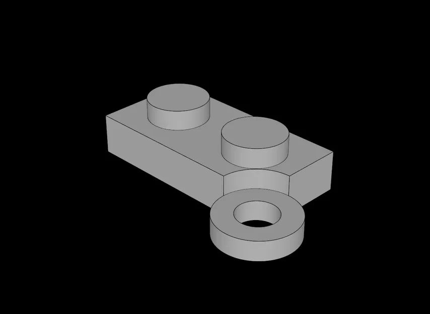 Khớp Nối Lego Tương Thích (2429.dat) Đế Tấm 1x4 - Image 1