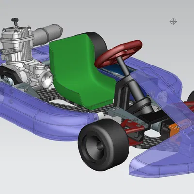 OpenRC GoKart - Xe Kart Điều Khiển Từ Xa Tự In