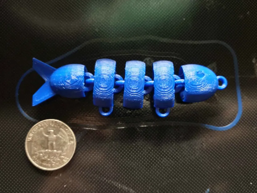 Mồi câu cá hai lưỡi có khớp nối - Image 1