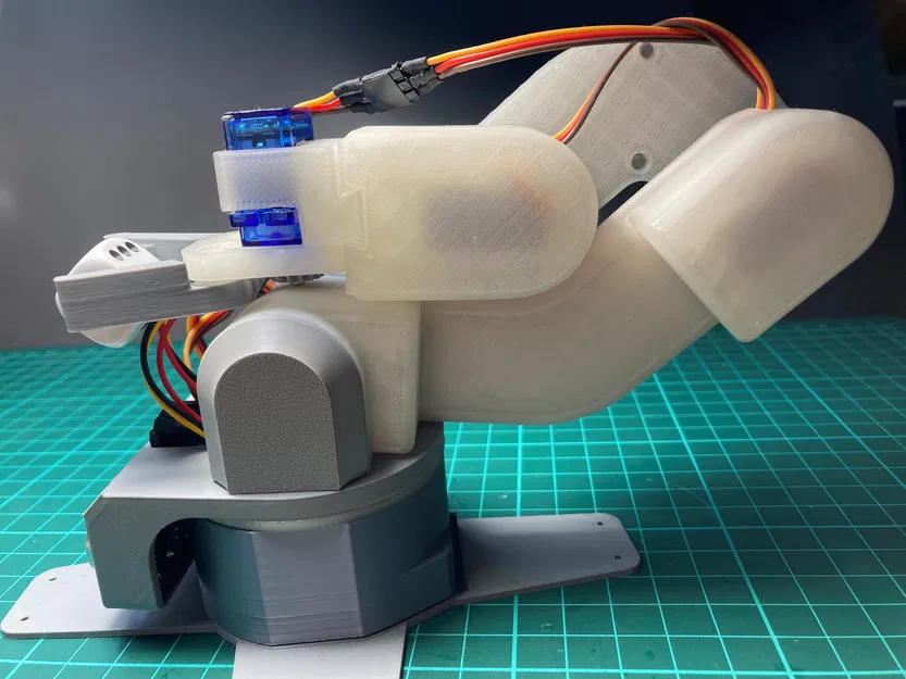 Cánh Tay Robot Mini Có Cảm Biến Siêu Âm Cho Người Mới Bắt Đầu - Image 3