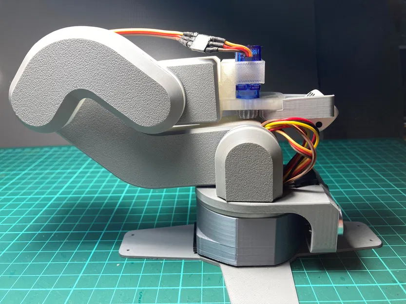 Cánh Tay Robot Mini Có Cảm Biến Siêu Âm Cho Người Mới Bắt Đầu - Image 4