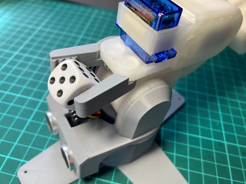 Cánh Tay Robot Mini Có Cảm Biến Siêu Âm Cho Người Mới Bắt Đầu - Image 7