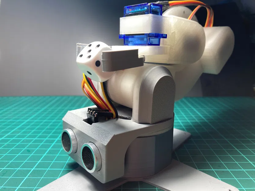 Cánh Tay Robot Mini Có Cảm Biến Siêu Âm Cho Người Mới Bắt Đầu - Image 8