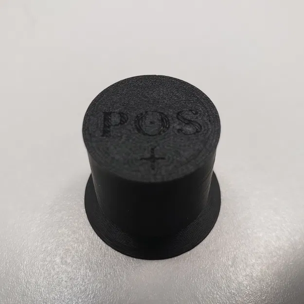 Nắp Cực Ắc Quy 12V, Dương & Âm (Bản Chỉnh Sửa) - Image 1