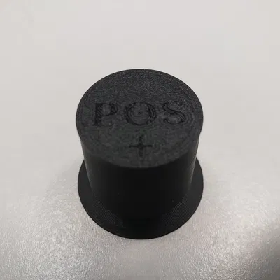 Nắp Cực Ắc Quy 12V, Dương & Âm (Bản Chỉnh Sửa)