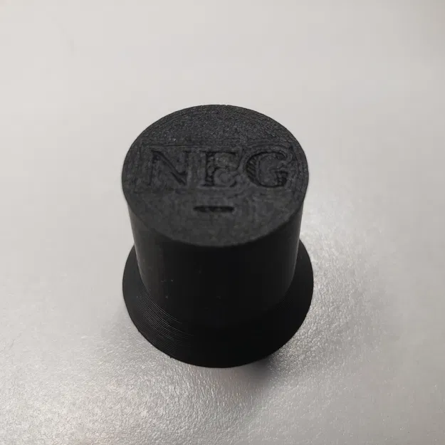 Nắp Cực Ắc Quy 12V, Dương & Âm (Bản Chỉnh Sửa) - Image 3