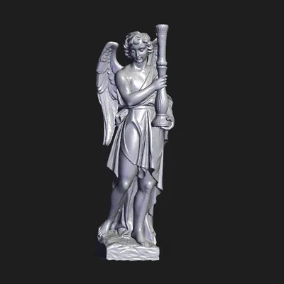 Chân nến Thiên thần - Quét 3D bằng Máy quét 3D RANGE 2