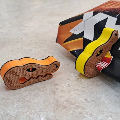 Kẹp Túi Snack Hình Rắn (Chip Clip)
