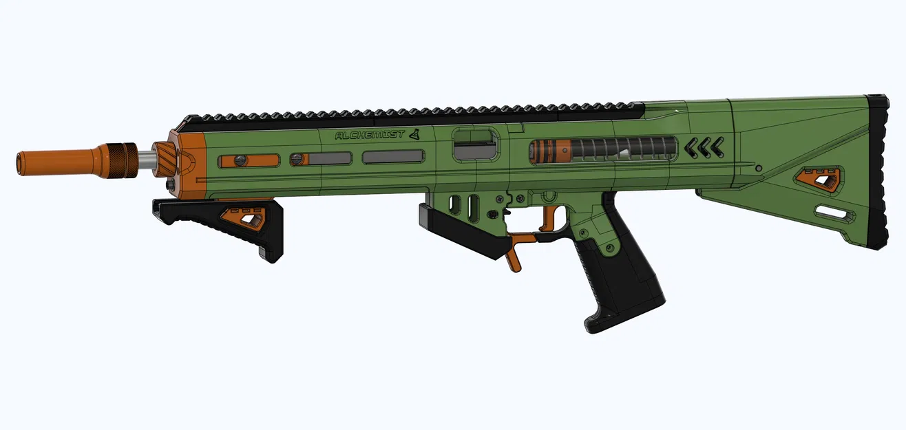 Alchemist - Súng Phun Bơm Hành Động (Tự Chế Nerf) - Image 9