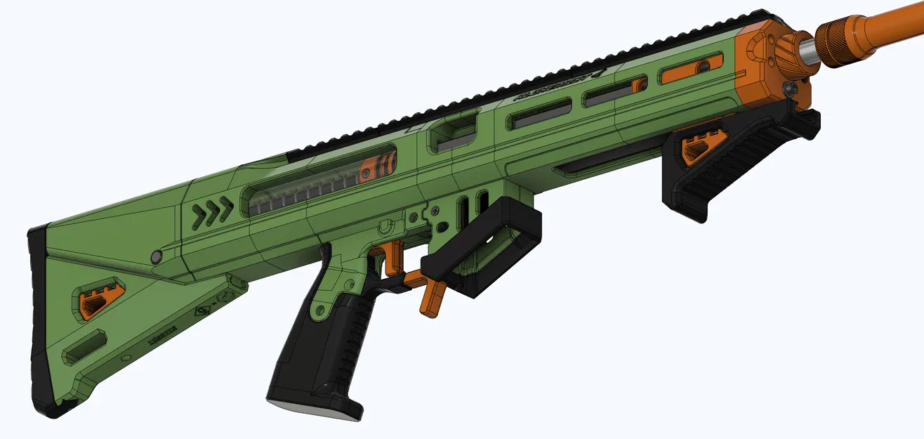 Alchemist - Súng Phun Bơm Hành Động (Tự Chế Nerf) - Image 10