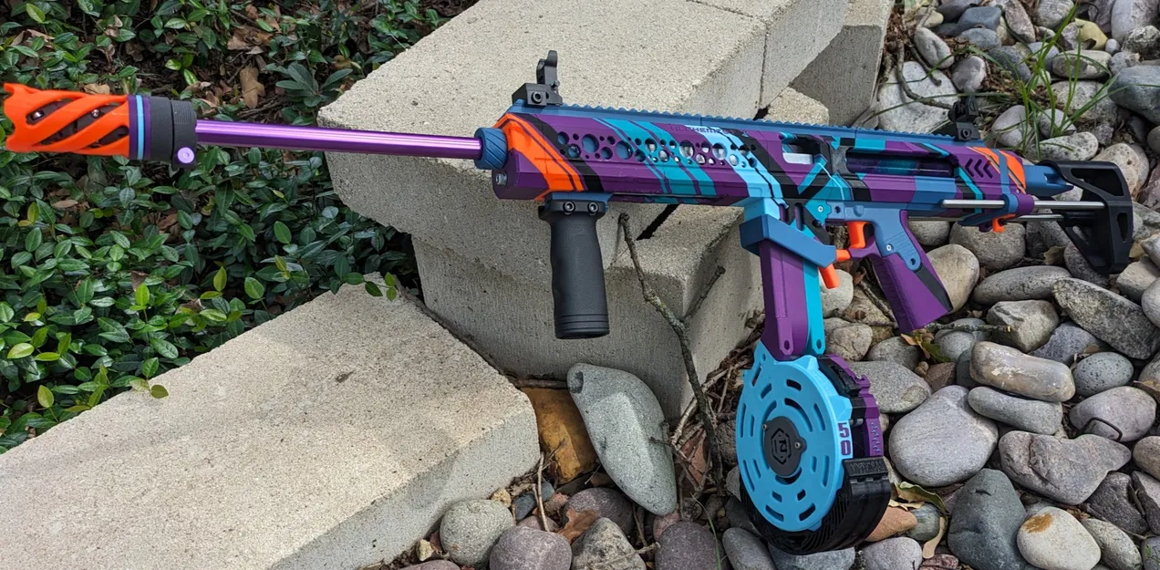 Alchemist - Súng Phun Bơm Hành Động (Tự Chế Nerf) - Image 12