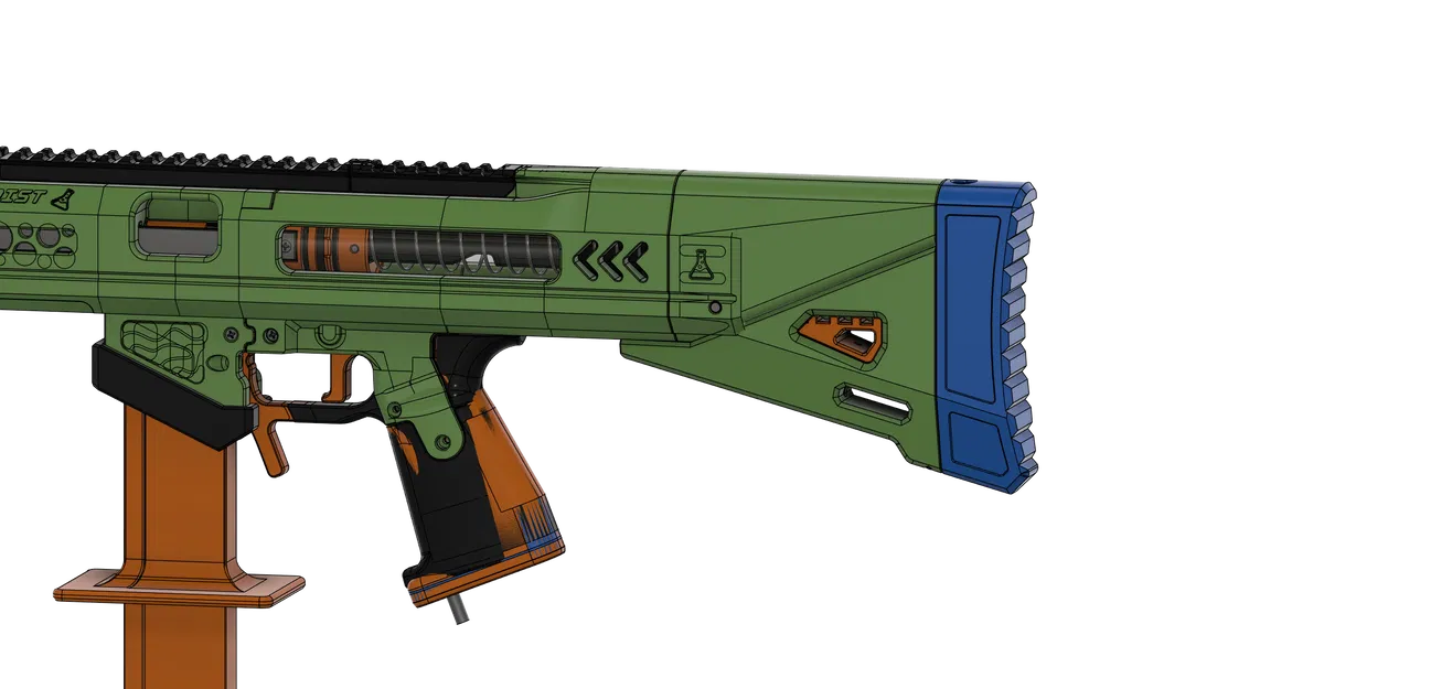 Alchemist - Súng Phun Bơm Hành Động (Tự Chế Nerf) - Image 27