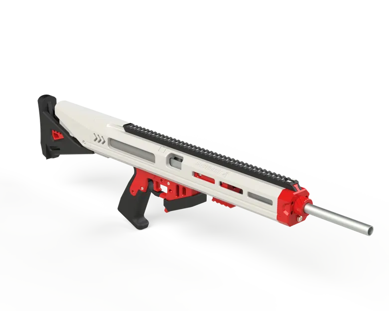 Alchemist (Ốc Vít Hệ Mét) - Súng Bơm Bóp Hành Động (Nerf Tự Chế) - Image 1