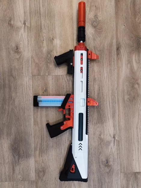 Alchemist (Ốc Vít Hệ Mét) - Súng Bơm Bóp Hành Động (Nerf Tự Chế) - Image 10