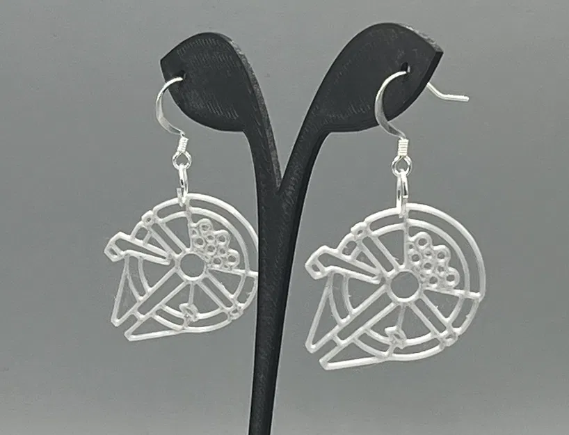 Hoa tai Star Wars Phong Cách Line Art - Image 1