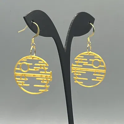 Hoa tai Star Wars Phong Cách Line Art