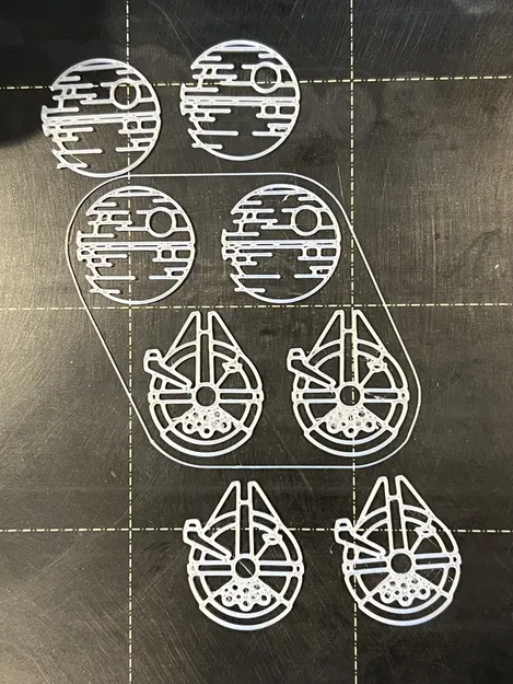 Hoa tai Star Wars Phong Cách Line Art - Image 7