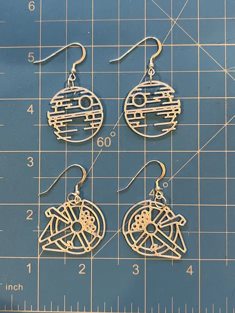 Hoa tai Star Wars Phong Cách Line Art - Image 9