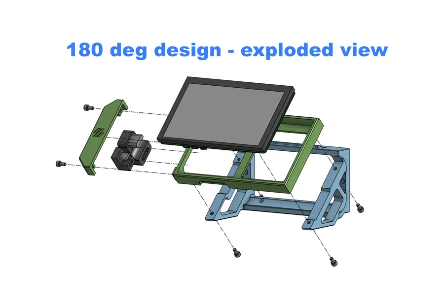 Đế Gắn Màn Hình BTT HDMI5 V1.1 Cho Voron - Image 8