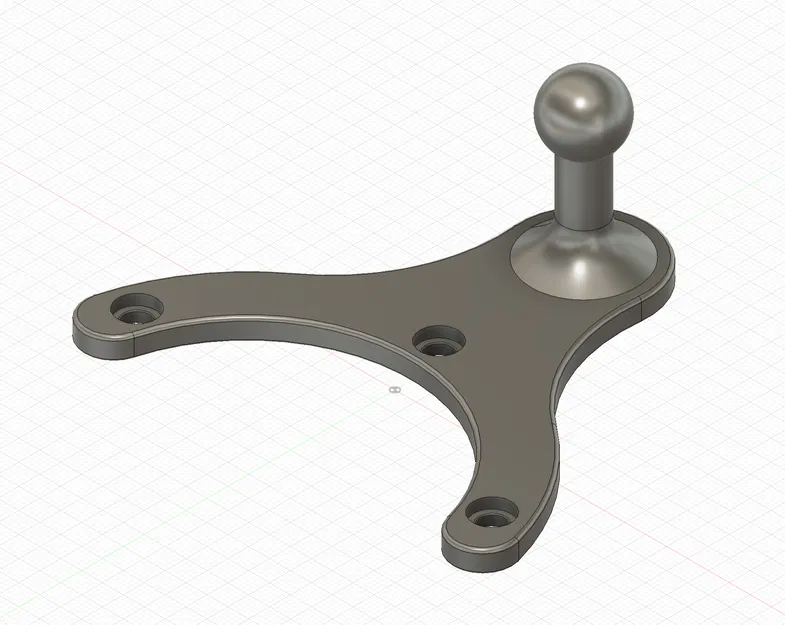 Giá đỡ xe máy gắn bình xăng cho holder điện thoại 17mm - Image 5