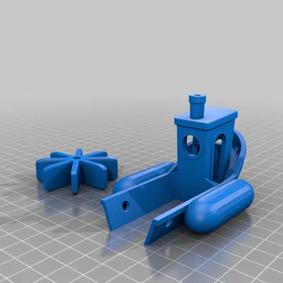 Thuyền Chèo Benchy (cần dây thun)