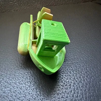 Thuyền Chèo Benchy (cần dây thun)