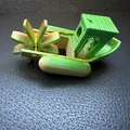Thuyền Chèo Benchy (cần dây thun) - Thumbnail 4