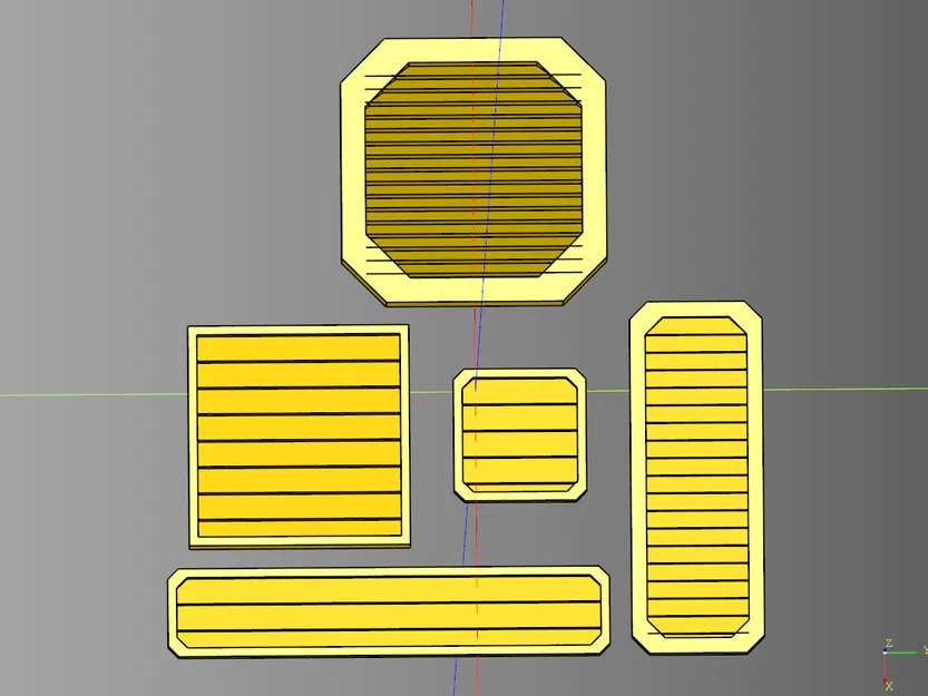 Vent Greebles - Mẫu Chi Tiết Cho Mô Hình - Image 3