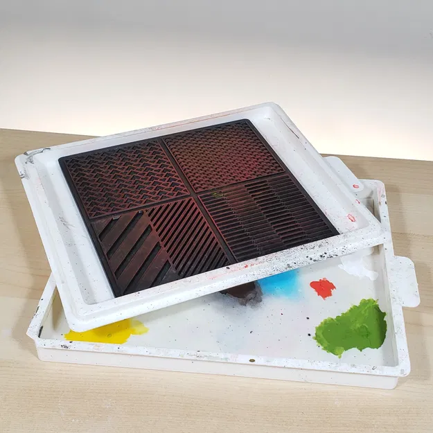 Khay Tạo Vân Khô Cọ (Vừa Vặn Với Khay Masterson's Sta-Wet Handy Palette) - Image 1