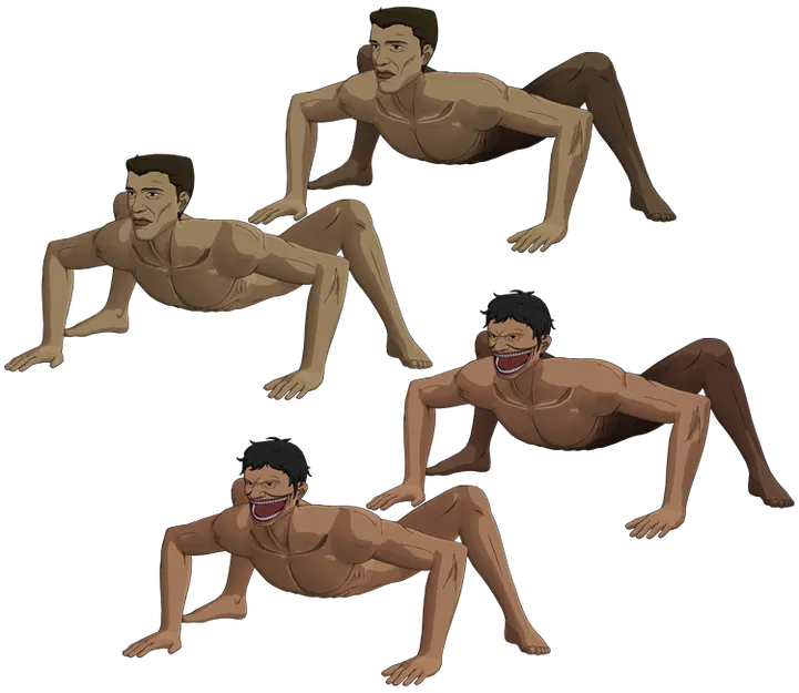 Mô hình Titan (Bốn chân) từ Attack on Titan - Image 1