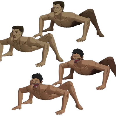 Mô hình Titan (Bốn chân) từ Attack on Titan