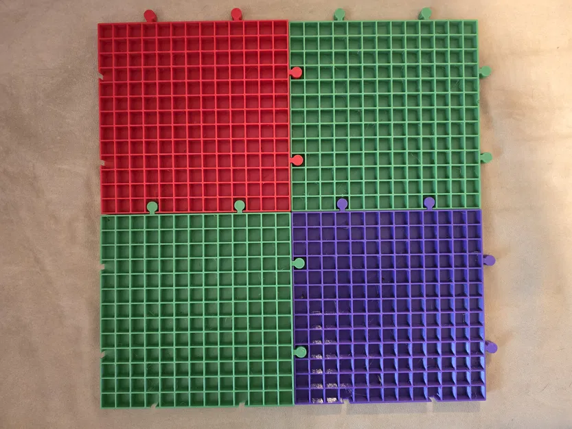 Vỉ Cắt và Thủ Công Hình Bánh Waffle - Image 1