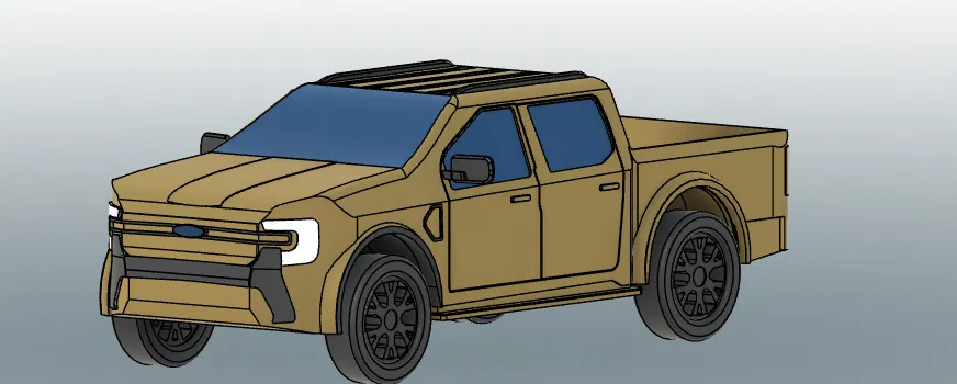 Mô hình Ford Ranger Wildtrak 2023 - Image 1