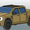 Mô hình Ford Ranger Wildtrak 2023 - Thumbnail 1