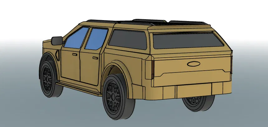 Mô hình Ford Ranger Wildtrak 2023 - Image 4