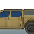 Mô hình Ford Ranger Wildtrak 2023 - Thumbnail 5